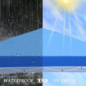 Carpa Portátil Plegable para las Cuatro Estaciones con Diseño Extendido de Una Habitación – Refugio Exterior para Campamentos, Fiestas en el Jardín y Bodas - Product Image 3