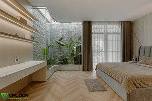 BEST SELLER Vfloor SPC Flooring Vietnam Herringbone Valinge Lock Luxury Durable Rigid Core Vinyl Floor for Residential use - Product Image 6