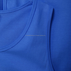 Best Selling Plus Size <b>Men's</b> <b>Gym</b> <b>Tank</b> <b>Top</b> From Pakistan OEM Service Breathable Knitted Material Casual Style - Product Image 4