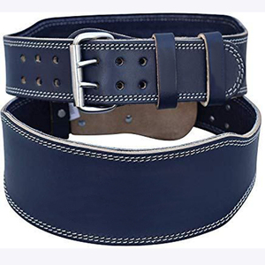 Ceinture de musculation unisexe réglable en cuir véritable noir de 13 mm d'épaisseur avec support dorsal personnalisé et fermeture auto-agrippante pour la perte de poids – Vente en gros - Product Image 2