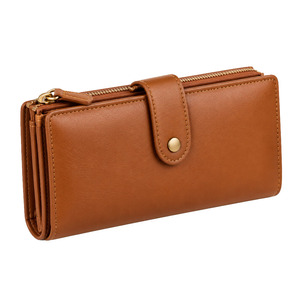 Luxury Genuine Leather Purse for Women Minimalist Handheld <b>Wallet</b> Pouch Compact <b>Organizer</b> Bag for Shopping and <b>Travel</b> - Product Image 3