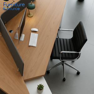 Escritorio de oficina MDF compacto de estilo moderno de alta calidad con diseño extensible El mejor de su clase de Vietnam Bajo MOQ al por mayor - Product Image 4