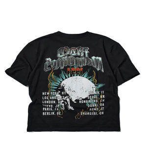 Camiseta de Punto Cómoda para Hombre, 280g, con Estampado Personalizado y Diseño Moderno, Camiseta DTG en Oferta, Camisetas Vintage para Hombre - Product Image 2