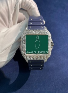 Luxury <b>Mechanical</b> Moissanite <b>Watch</b> Diamond Tester Iced Out <b>Watch</b> <b>Men</b> Stainless Steel Bezel Rapper <b>Watch</b> Vvs Diamond <b>for</b> <b>Men</b> - Product Image 1
