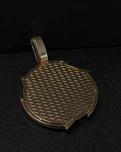 Hot Custom D VVS1 Moissanite Baguette Cut Pendant <b>Necklace</b> <b>Solid</b> 925 <b>Silver</b> Hip Hop Jewelry Unisex Personality Ice Diamond Charm - Product Image 2