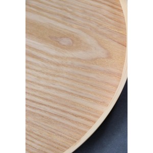 Bandeja Decorativa Redonda de Madera de Calidad Garantizada, Diseño Minimalista, Asa Artesanal, para Decoración del Hogar - Product Image 6