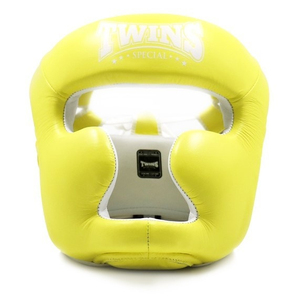 Protector de Cabeza Amarillo Doble Premium para Boxeo y Taekwondo, Material PU, Ligero, Duradero, Transpirable, Cómodo y Ajustable - Product Image 1