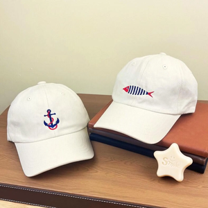 ผู้ผลิตหมวกเวียดนาม หมวกเบสบอลผ้าฝ้ายปักโลโก้ตามสั่ง หมวก 6 แผง ปีกโค้ง สำหรับผู้หญิงและผู้ชาย - Product Image 2