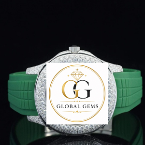 High Quality Wholesale Supply VVS Moissanite Fully Iced Watch Glamorous Diamond Wristwatch for Special Occasions for Sale - Product Image 1