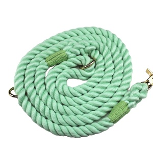 <b>Dog</b> Walking Rope <b>Leash</b> Wholesale Pet Supplies Accessory Customized Colored Cotton Rope Handmade <b>Dog</b> <b>Leash</b> Pet <b>Leash</b> Set - Product Image 1