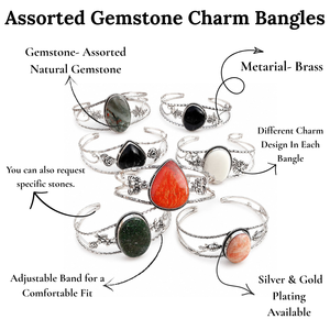 Bracelet artisanal en pierres précieuses mélangées, vente en gros, bijoux classiques unisexes, cadeau équilibrant l'énergie, cristal en vrac - Product Image 2