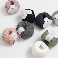 Fils à crocheter de tous types : Blanc, Acrylique, Coton, Nylon. Fil à crocheter pour tricot à la main, pelote de 40g.