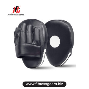 Boxing <b>Focus</b> <b>Pads</b> Leather Lace-Up Punching Mitts for Martial Arts Training Adults - Product Image 4