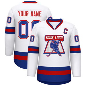 Premium Ice Hockey Match Jersey Wholesale Custom Embroidery OEM Manufacturer Polyester Hockey Apparel Supplier Worldwide - Product Image 4