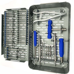 Kit d'Extraction de Vis Orthopédiques de Qualité Supérieure, 53 Pièces, pour Vis Cassées, en Acier Inoxydable, Manuel - Product Image 3
