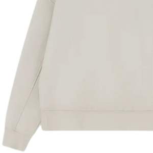 Sudadera Borg Emblem Applique para Hombre, Sudadera Cómoda y Elegante con Cuello Redondo, Sudadera de Primera Calidad Color Hueso - Product Image 3