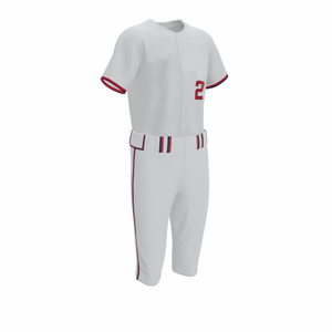 Camiseta de Béisbol Sublimada Personalizada al por Mayor, Uniforme de Práctica de Equipo de Manga Corta con Botones - Product Image 4