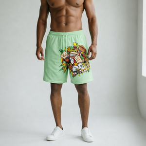 Custom Basketball Shorts Sublimation Wholesale Sports Wear Custom Logo Mesh Mens Custom Basketball Shorts Double <b>Layer</b> - Product Image 2