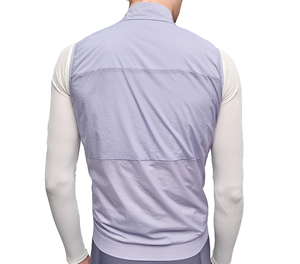 Chaleco ligero con cuello alto Sprint Sports con tela profesional impermeable de rejilla. - Product Image 5