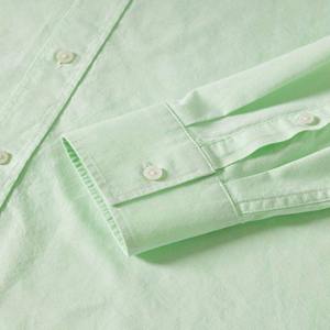 Chemises pour hommes sur mesure en gros, chemises en flanelle à manches longues, à carreaux, respirantes, en coton et polyester, chemises décontractées pour hommes - Product Image 4