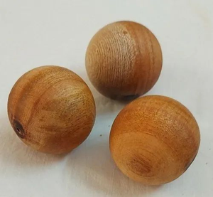 Cuentas de Macramé de Madera Natural, Hechas a Mano, Acabado Pulido, Alta Calidad, Tamaño y Color Personalizables, para Manualidades, Joyería y Decoración de Paredes - Product Image 1