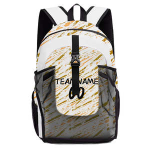 Mochila Deportiva Personalizada, Transpirable e Impermeable para Estudiantes, Estilo Casual Americano, para Viajes y Equipos de Animación - Product Image 1