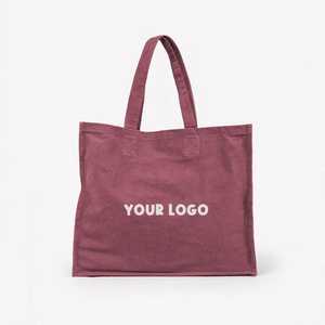 Bolsa de tela promocional hecha de material 100% algodón para compras diarias y viajes con logotipo y tamaño personalizados. - Product Image 4