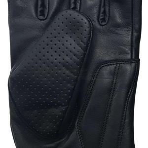 Gants de moto perforés en cuir véritable respirant pour la course, équipement de performance, gants de motard d'été à doigts complets - Product Image 6