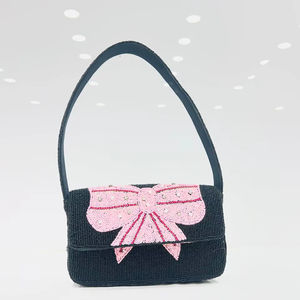 Hermoso Bolso de Mano con Cuentas Hecho a Mano - Precio de Mayoreo Más Vendido de la India - Product Image 1