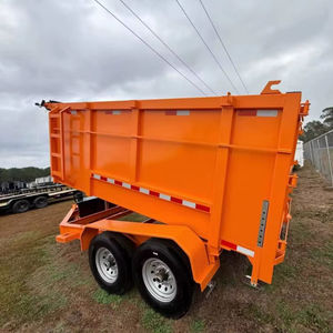NOUVEAU Remorque agricole 7x12 TA à double essieu, robuste, pour le transport utilitaire, haute productivité pour l'agriculture et la construction - Product Image 3