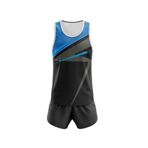 ชุดยูนิฟอร์มกรีฑาคุณภาพสูง น้ำหนักเบา ผลิตจากโพลีเอสเตอร์ 100% ไร้ตะเข็บ แห้งเร็ว ทนทาน เหมาะสำหรับการแข่งขันวิ่ง กระโดดข้ามสิ่งกีดขวาง และการวิ่งรีเลย์ สำหรับผู้ใหญ่ - Product Image 3