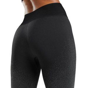 Leggings de Yoga Azules de Cintura Alta Elástica, Transpirables, de Secado Rápido, Talla Grande - Product Image 5