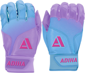 ถุงมือตีเบสบอลหนัง Adiha Impex สีขาว ปิดด้วยแถบตีนตุ๊กแก สำหรับผู้ใหญ่ ทั้งชายและหญิง ใช้ฝึกซ้อม ปรับแต่งได้ ทนทาน - Product Image 1