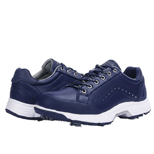 Zapatos de Golf Premium para Hombre, Color Verde, de PU, con Suela de Goma y Entresuela de EVA, con Tacos para Uso en Exteriores - Product Image 2