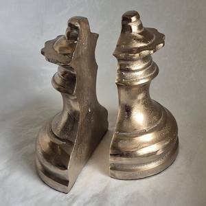 Sujetalibros Tradicionales de Aluminio Resistentes para Libros y Archivos Pesados que Garantizan un Uso a Largo Plazo y una Organización Estable de los Estantes - Product Image 2