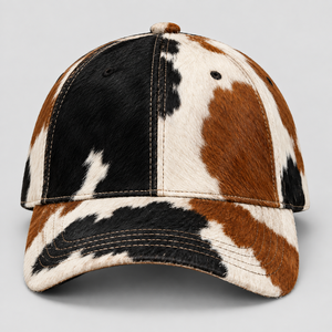 Casquettes en cuir de vachette légères, ajustables, unisexes, pour toutes les saisons, style sportif, vintage, classiques, respirantes, à 6 panneaux - Product Image 1