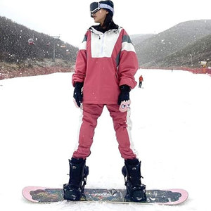Ensemble veste et pantalon de ski pour femmes, ensembles de ski deux pièces pour couples, coupe-vent et imperméables, combinaisons de sport d'hiver pour le ski - Product Image 3