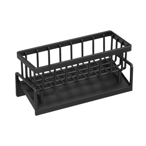Manufacture High Quality Stainless Steel Sponge Holder With Drain Board stylish kitchen Counter Decorative Draining <b>Rack</b> - Product Image 2