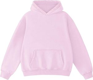 เสื้อฮู้ดดี้พิมพ์ลายแบบกำหนดเอง ล้างสีแบบฟอกกรด ทรงโอเวอร์ไซส์ ผ้าฝ้าย 100% ไซส์พลัส หนานุ่ม สวมหัว สไตล์วินเทจ ยูนิเซ็กซ์ - Product Image 3