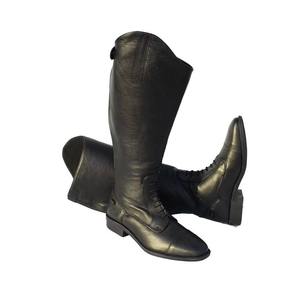Bota de Montar para Caballo, de Cuero Sintético de Color Sólido, Protección Completa para Montar a Caballo - Product Image 1