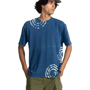 T-shirt Tie-Dye Spirale en Gros 100% Coton Oversize Streetwear Unisexe Logo Personnalisé T-shirt Décontracté d'Été - Product Image 4