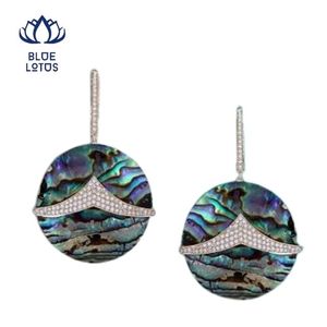 BEST SELLING Seashell Earring Lightweight Oversized Wicker Earrings For Women Eco Friendly <b>Beach</b> Party Statement Design - Product Image 1