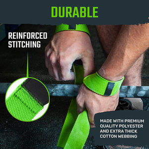 Sangles de poignet respirantes pour la musculation, prix de gros abordable avec logos personnalisés pour un confort supérieur et une utilisation optimale - Product Image 4