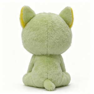customized green <b>cat</b> <b>plush</b>, light green kitty stuffed animal ,big eyes <b>cat</b> <b>plush</b> ,green <b>cat</b> stuffed toy ,soft green <b>cat</b> plushie - Product Image 4
