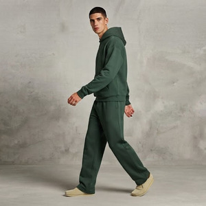 Men Wide Leg Baggy <b>Tracksuit</b> Pants Loose Fit Jogger Sweatpants Set Casual Winter Trousers Streetwear Gym Wear <b>Tracksuit</b> Men's - Product Image 6