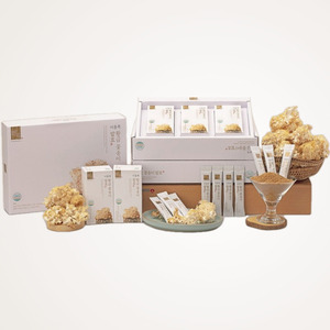 Compléments alimentaires Gyeongshin Bio : Poudre d'enzyme de champignon fermenté Sparassis Crispa doré coréen 4g x 30 bâtonnets - Product Image 3