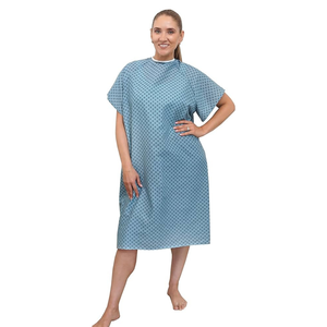 PRECIO DE FÁBRICA Bata desechable para pacientes de hospital ropa de manga corta o larga para hombres y mujeres-Saomai FMF VN-Servicio OEM/ODM - Product Image 5