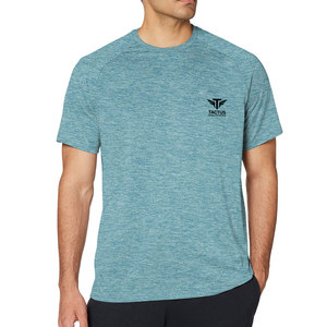 Camiseta de algodón 100% de secado rápido para hombre, recién llegada, precio económico, nuevo diseño estampado, corte holgado. - Product Image 1