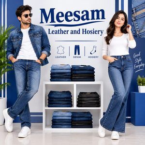 Jeans de Pierna Recta para Hombre, Cintura Alta, Corte Regular, Denim Lavado, Algodón, Estilo Casual, Ropa de Primavera - Product Image 2