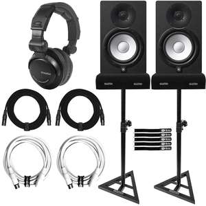 ขาตั้งลำโพงคลัทช์สตูดิโอพร้อมสายหูฟังและสายรัดยึด - Product Image 1